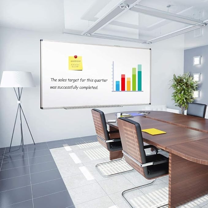 XIWODE Magnetic Dry Erase Board 24x36 Inches, Aluminum Frame Whiteboard for Wall, Durable Writing Surface for Office, Classroom & Home Use