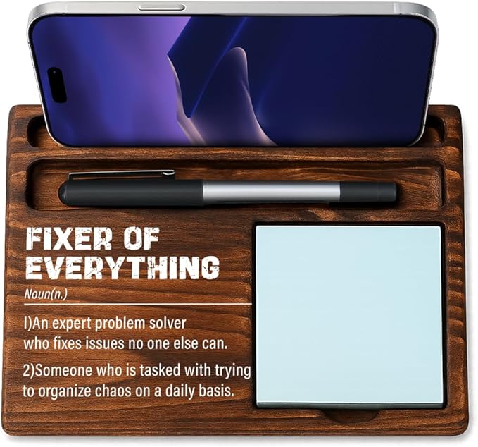 Bosses Day Gifts for Women Men Manager Sticky Note Holder Funny Office Decor for Women National Boss Day Decorations Gifts for Leader HR Men Supervisor Lder Office Desk Decor A09