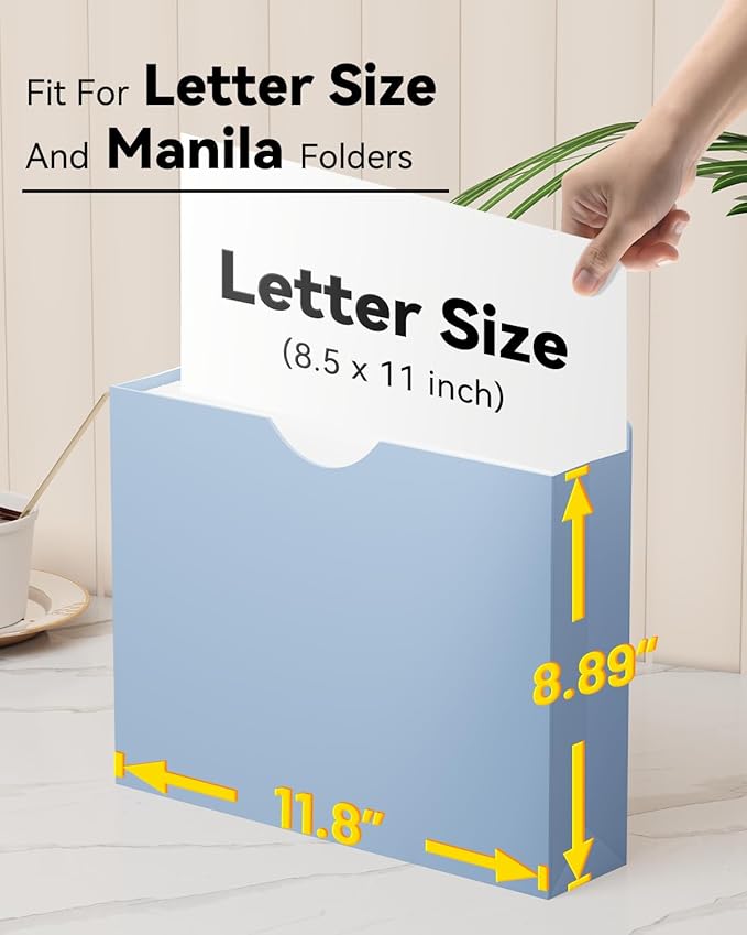 2 Inch Plastic Manila File Jacket & File Pockets,Heavy Duty 2 Inch Expanding Manila Pocket File Folders Letter Size,Reinforced Project File Jackets,Job Folders File Jackets-Assorted Color
