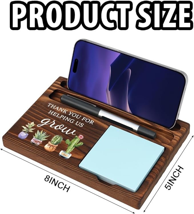 Bosses Day Gifts for Women Men Manager Sticky Note Holder Funny Office Decor for Women National Boss Day Decorations Gifts for Men Leader Supervisor Leader HR Office Desk A04