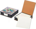 Frog Diamond Painting Note Box Memo Pad Holder,Animal Diamond Art Sticky Notes Organizer for Desk, Aesthetic Stationery Storage Case for Office,School Supplies (Frog)
