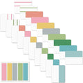 ELII 500 PCS Tabs 2 Inch Book Tabs Sticky Index Tabs,File Tabs Self Adhesive,Page Markers Index Labels for Pages Notebooks