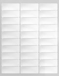 enKo 1 x 2-5/8 Inch 30 Up Return Mailing Address Labels White Printable FBA Labels (300 Sheets, 9000 Labels)