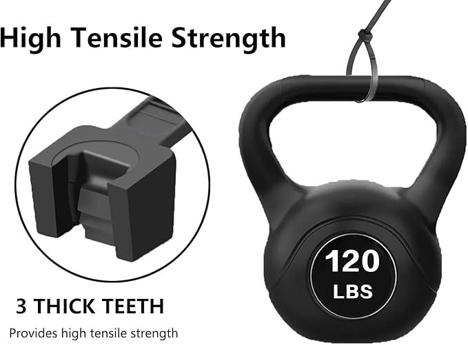 18 inch Black Zip Ties Heavy Duty 250 PACK,120LBS Tensile Strength Self-Locking heavy duty UV Resistant Cable Tie Wraps for indoor and outdoor use