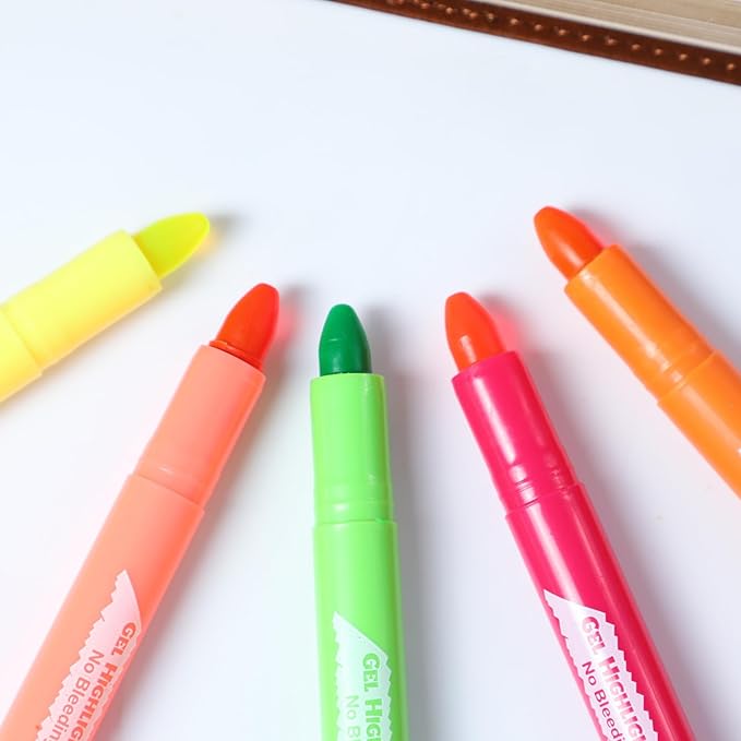 FUNFULL Bible Highlighters and Pens No Bleed, 16 Pack Assorted Colors Gel Highlighters for Bibles, Bible Markers Study Kit Journaling Office Supplies (Vibrant colors)