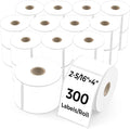 Shipping Labels Compatible with Dymo 30256 – 24 Rolls 7200 Thermal Labels (2 5/16” x 4”), Address Label Fits for Dymo Labelwriter 450, 450 Turbo, 4XL (Not for 550, 5XL)