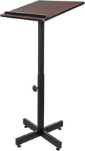 OEF Furnishings Portable Presentation Lectern Stand, Height Adjustable