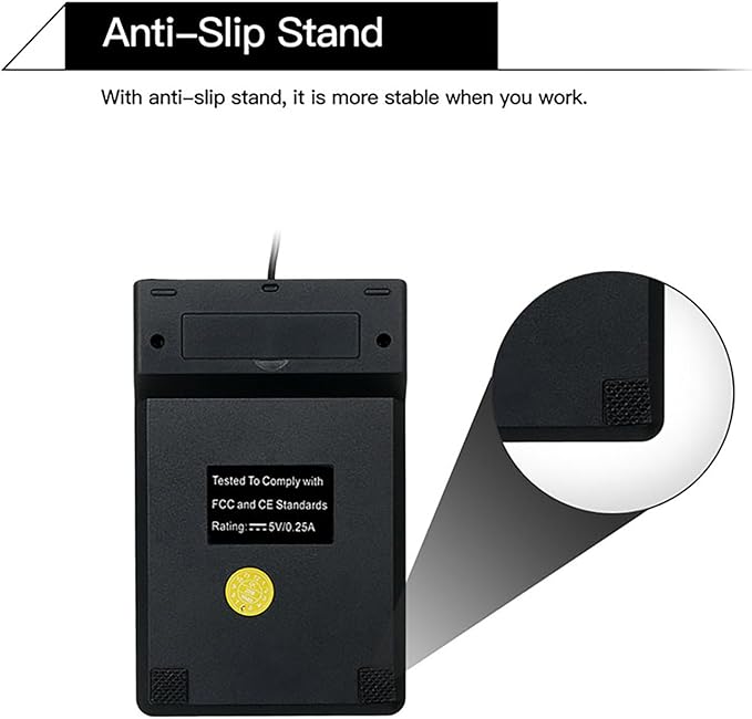 cimetech Wired Number Keypad, 18 Key USB Numeric Pad Keyboard for Laptop PC Computer Desktop Surface Pro Notebook