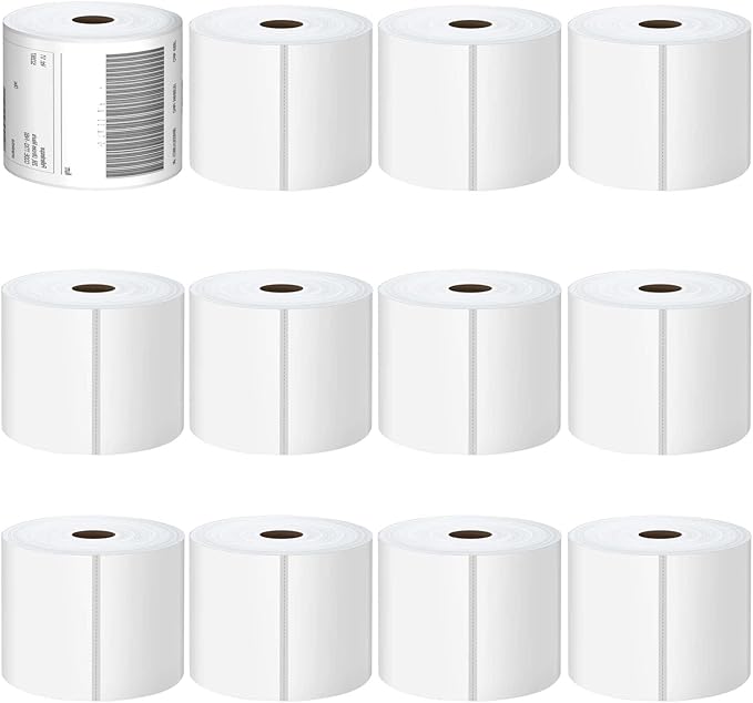 Direct Thermal Labels 4x6-450 Labels/Roll, Thermal Shipping Labels for Zebra 2844 ZP-450 ZP-500 ZP-505, 24 Rolls,10800 Labels(NOT for DYMO)