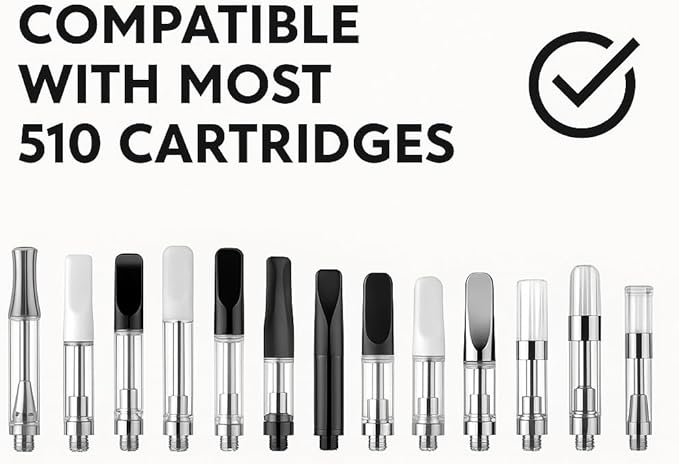 Desk Organizer for 510 Cartridge Holder and Cartidges, Pens, and Pencils