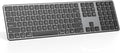OMOTON Bluetooth Keyboard Compatible with Mac ONLY, with Numeric Keypad, Rechargeable Wireless Keyboard Compatible with MacBook Pro/Air, iMac, Mac mini/Pro