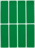 Royal Green Rectangular Sticker Color Coded Write on Labels for Organizing, Moving, & Mailing, 3x1 inch Stickers Writable Labels & Tags for Home, Office, and School Projects, 400-Pack (Green)