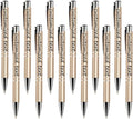 Yucold Customized ballpoint pens in bulk, personalized ballpoint pens with free engraving, for use in companies, enterprises, graduation anniversaries (Rose gold,26)