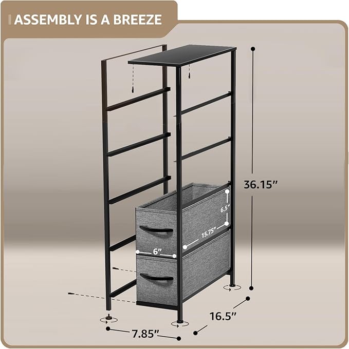 Sorbus Kids Dresser with 5 Drawers - Storage Unit Organizer Chest for Clothes - Bedroom, Kids Room, Nursery, & Closet