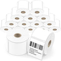 Multipurpose Labels Compatible with Dymo 30258 – 16 Rolls 6400 Direct Thermal Labels (2 1/8” x 2 3/4”), Diskette & Veterinary Label Fits for Dymo Labelwriter 450, 450 Turbo, 4XL (Not for 550, 5XL)