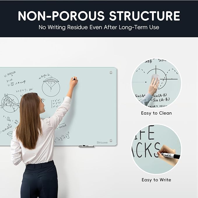 Glass Whiteboard 48 * 72Inches