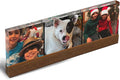 Artblox Personalized Office Desk Name Plate Custom Photo Prints On Acrylic Glass with Teak Wood Stand Turn Your Photos into Stunning Family Christmas Customized Gifts Desk Décor (10"x3")
