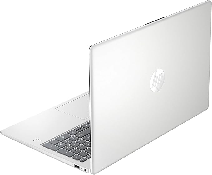 HP Business Laptop Computer, 15.6" HD LED Laptop 16GB RAM 512GB SSD, Intel Core i5-1334U, Windows 11 Pro, Fingerprint Reader, Backlit Keyboard, Numeric Keypad, SageNova Earphones, Natural Silver