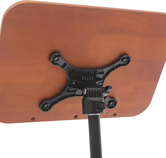 Sheet Music Stand & Desktop Book Stand, Music Book Holder Stand,Wooden Portable Sheet Music Table Stand Height Adjustable from 15.8-39.4in with Book Stand Support