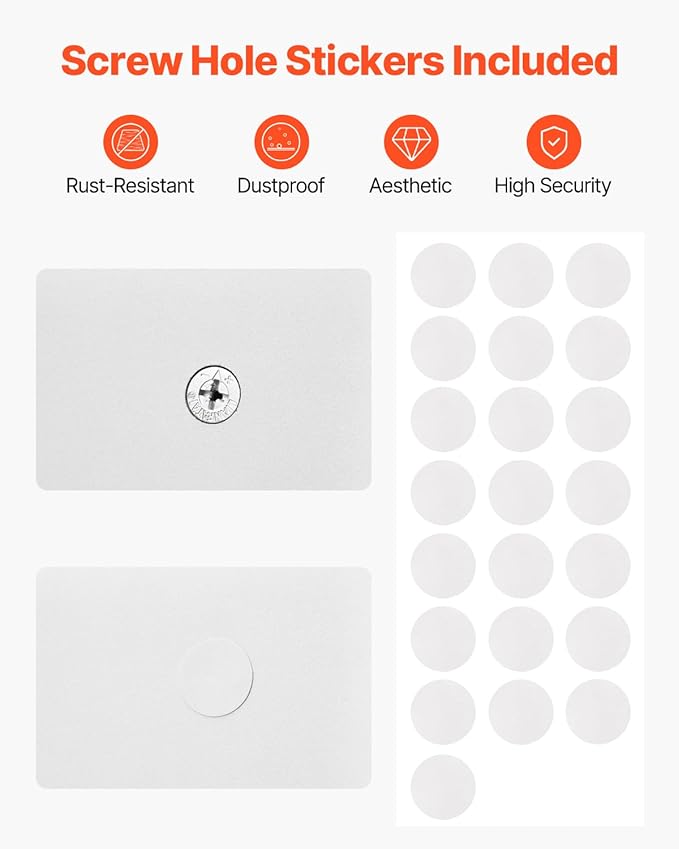 VEVOR 3-Tier Desktop Bookshelf, 37" x 10" x 31.1" Office Storage Rack, Modern Style, Melamine Finish, Heavy Duty, 3 Shelves, Large Capacity, Easy Assembly, Wall Mountable, White