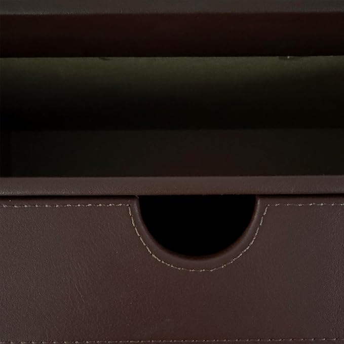 UnionBasic Document Organizer, 3-Drawer File Cabinet Document Storage Box, Office Desktop Filing Organizer, Port Royale