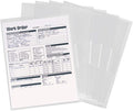 Smead Organized Up Poly Translucent Project File Jacket, Letter Size, Clear, 10 per Pack (85753)