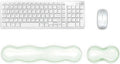 Wrist Rest for Keyboard and Mouse, Ergonomic Gel Keyboard Wrist Rest for Effortless Typing & Pain Relief, Cool Silicone Gel Wrist Support Pad for Gaming, Computers, Laptops, Office