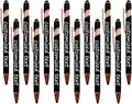 Yucold Bulk Custom Personalized Pens with Name & Logo Printing Personalized custom ballpoint pen for Business, Graduation Gifts & Party Events (Black,15)