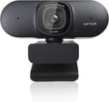 NUROUM V32AF 4K Webcam for PC, Adjustable FOV, Premium CMOS, Autofocus Auto-Framing, Noise Canceling Microphones, USB Plug&Play Web Camera for Desktop/Laptop/Mac, Video Calls w/Zoom/Teams/Google Meet