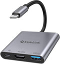 Switch 2 Dock for Nintendo Switch 2 Docking Station with HDMI 2.1/PD Port/USB A Compatible with MacBook/Laptop ! ! Require Manual firmware Update for V21 or Above ! ! (Update Support Available)