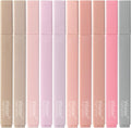 Piochoo Highlighters Assorted Colors,10Pcs Pastel Highlighter No Bleed,Chisel Tip Bible Highlighters,Book Highlighter Bible Study Supplies