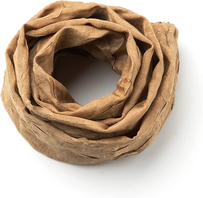 ELFCAB Fabric Cord Cover Chandelier Cord Cover & Chain Cover 2 Pack 6 Feet Use for Chandelier Lamps Pendant Lighting and Wires Easy to Install Fabric Cord Covers Brown Dark Tan