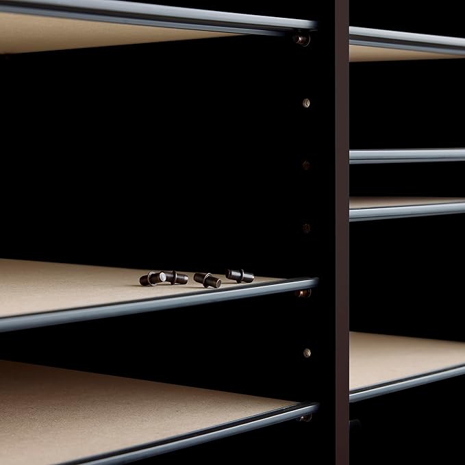 Safco Wooden Paper and Mail Organizer for Home Office and Classroom, Adjustable Shelves and Stackable