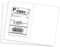 RyhamPaper Shipping Labels with Round Corner, 8.5 x 5.5 Inches Half Sheet Self Adhesive Shipping Address Labels for Laser and Inkjet Printer (2000 Labels)