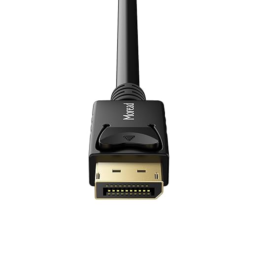 4K DisplayPort to DisplayPort Cable, 3 Feet, Gold-Plated High Speed Display Port DP Cable 1.2 (4K@60Hz, 2K@144Hz) for Computer, Desktop, Laptop, PC, Monitor, Projector & More - Black