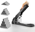 Labor-Saving Heavy Duty Stapler,240 Sheets High Capacity, Large Office Staplers,Large Industrial Stapler,3000 Staples Included,Easy to Bind.