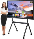 Smart Board,55" Smart Board for Classroom Office Home, 4K UHD Touch Screen Open Dual System Smart Whiteboard,Digital whiteboard with 48MP HD Camera(Board+Wall Mount Included)