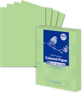 WritePads Veritas Colored Copy Paper, Green Colored Printer Paper 8.5” x 11”, 20 lb / 75 GSM, 200 Sheets (1 Reams) Computer Paper, Multi-Purpose paper, Made in USA