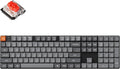Keychron K5 Max Ultra-Slim Wireless Custom Mechanical Keyboard, QMK/VIA Programmable 3-Mode Bluetooth/2.4 GHz/Wired with RGB Backlight, Low Profile Gateron Red Switch, PBT Keycaps for Mac Win Linux