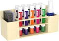 HBlife Acrylic Dry Erase Marker Holder Wall Mount, 10 Slots Whiteboard Marker Holder for Office, School and Home, Marker, Eraser and Whiteboard Cleaner Not Included, Beige
