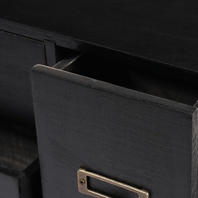 Vintage 12-Drawer Storage Cabinet – Multipurpose Desktop Organizer for Office, Craft & Home