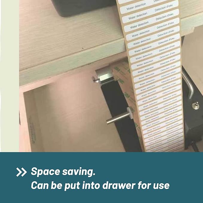 0-7.1" Width Electric Label Rewinder, Automatic Synchronization Bidirectional Rewinding Machine 1.57" Dia Paper Core Holder Rewind 1-8"/s Adjustable Sticker Rewinder for Printer Bar Code Tags