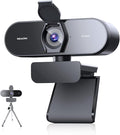 NEWORK 4K Webcam with Sony Sensor, PDAF Autofocus, 1080P@60FPS, 2 Noise Reduction Mics, Auto Light Correction, USB Plug&Play, Privacy Cover, 79°FOV, Streaming Camera for PC, Mac, Laptop, Video Calls