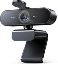 EMEET NOVA 4K Webcam for PC - Ultra 4K HD, PDAF Autofocus, Dual Noise-Cancelling Mics, 73° FOV, Auto Light Correction, USB-A, Privacy Cover, Ideal for High-End Business Meetings&Live Streaming