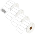 NineLeaf 4 Roll 3''x1'' Direct Thermal Label Barcodes Postage Shipping Address Labels with 2000 Labels/Roll Compatible for Zebra Eltron Rollo Desktop Label Printers