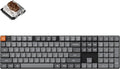 Keychron K5 Max Ultra-Slim Wireless Custom Mechanical Keyboard, QMK/VIA Programmable 3-Mode Bluetooth/2.4 GHz/Wired with RGB Backlight Low Profile Gateron Brown Switch, PBT Keycaps for Mac Win Linux