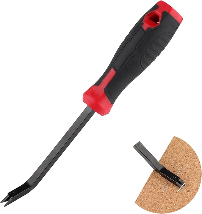 Heavy Duty Staple Remover Tool,Upholstery Stapler Puller Lifter, Tack Puller Nail Puller for Carpet, Wood, Floor, Furniture, Construction, Hardwood Floors, Industrial Staple Lifter