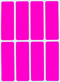 Royal Green 3x1 Labels Color Code Stickers Rectangles for Marking and Identification, Neon Pink - 800 Pack
