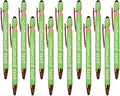 Yucold Bulk Custom Personalized Pens with Name & Logo Printing Personalized custom ballpoint pen for Business, Graduation Gifts & Party Events (grass green,45)
