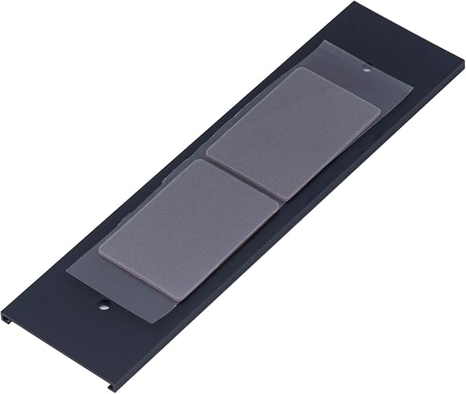 Personalized Office Name Plates Aluminum Hot Printing Custom Office Wall or Desk Name Plates 2" x 8" (Input-Texts)